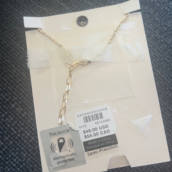 NWT anthropologie semi precious stone hand chain - Picture 4 of 5